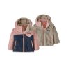Baby Reversible Tribbles Hoody Ny Marine m/Mallow Pink