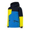 CMP KID JACKET FIX HOOD (B.BLUE-ROYAL BLUE-WINTER SUN)