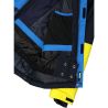 CMP KID JACKET FIX HOOD (B.BLUE-ROYAL BLUE-WINTER SUN)