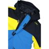 CMP KID JACKET FIX HOOD (B.BLUE-ROYAL BLUE-WINTER SUN)