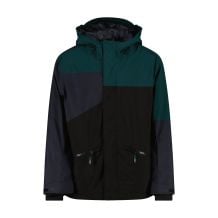 Chaqueta de esquí CMP JACKET FIX HOOD (NERO-ANTRACITE-ALPINE) Niño