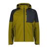 Chaqueta Softshell CMP JACKET ZIP HOOD (GOLD GREEN) Hombre