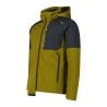 CMP MIES TAKKI ZIP HUOOD (KULTA VIHREÄ)