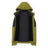 CMP Herrenjacke mit Reißverschluss und Kapuze (GOLD GREEN)