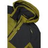 CMP MANDJACKA MED ZIP OG HOOD (GULD GRØN)