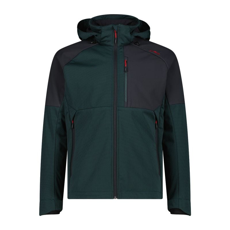 Chaqueta Softshell CMP JACKET ZIP HOOD (ALPINE) Hombre