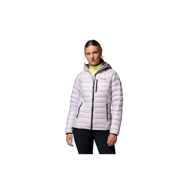 Columbia Arctic Crest Dunjacka med huva (Lavendelpärla)