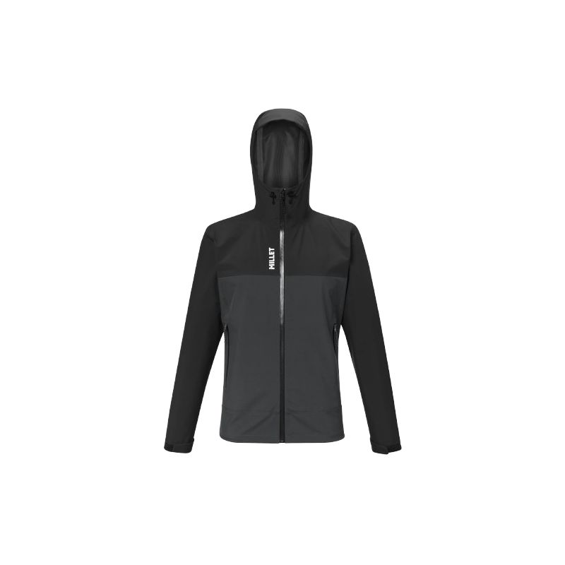 Vedenpitävä takki Millet SENECA 3L JKT M (MUSTA) Mies