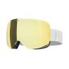 Cébé SKI MASKE VOKSEN TORISK - STØRRELSE M/L (HVID | GULD FLASH REVO | KAT.3)