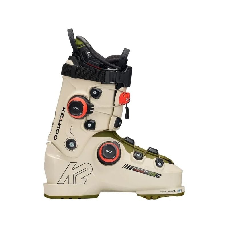 Skischuhe K2 CORTEX 140 ZONAL BOA (Beige/Grün) Herren