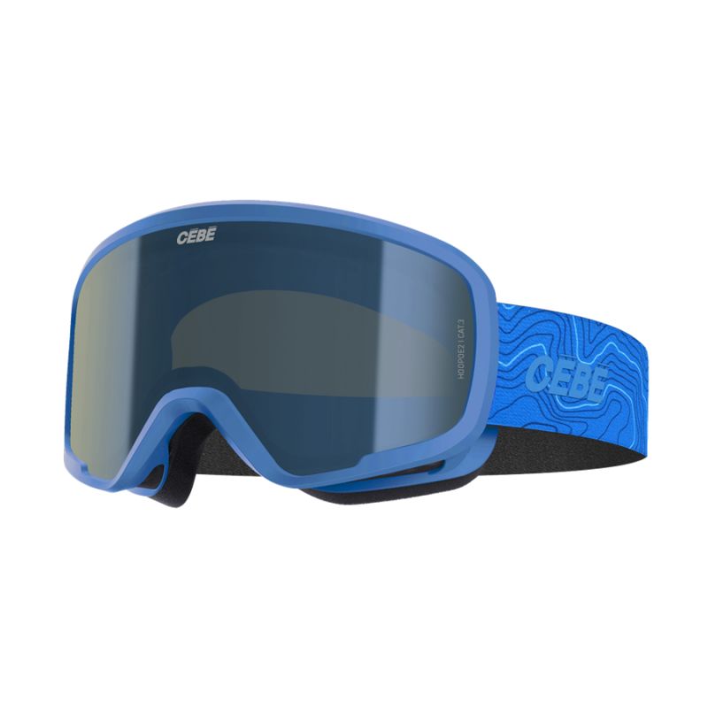 Maschera da sci Cébé HOOPOE2 (BLU | SPECCHIO BLU | CAT.3) Junior