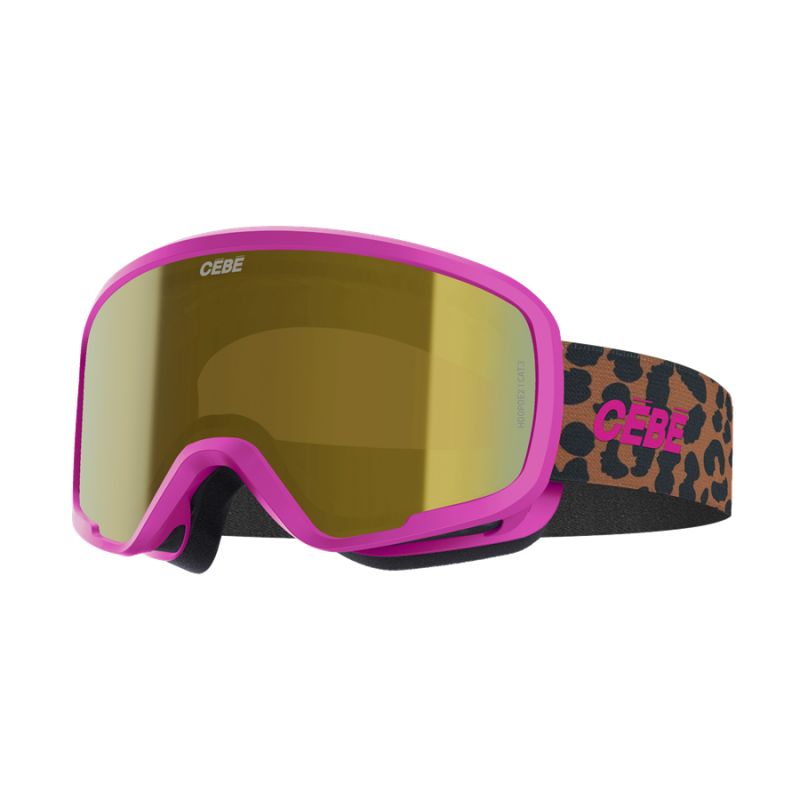 Masque de ski Cébé HOOPOE2 (PINK - AMBER GOLD MIRROR - CAT.3) Junior