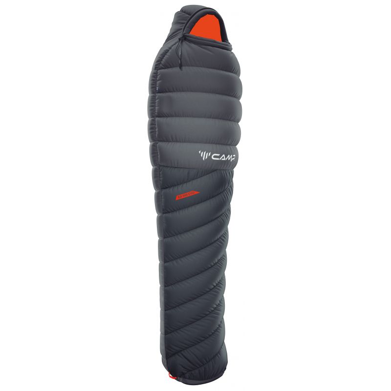 Saco de dormir CAMP ED 500 EVO (Gris asfalto / Negro - Izquierda) Unisex