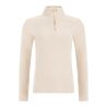 PRTRemutez 1/4 zip aktiivinen paita Kitoffwhite