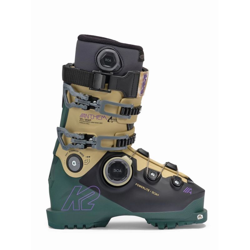 Chaussures de ski K2 ANTHEM 125 BOA (Marron/Noir) Femme