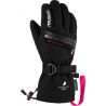 Skihandschoenen REUSCH Lando R-TEX XT Junior ( zwart / roze gloed) Junior