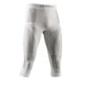 XBIONIC X-BIONIC ENERGY ACCUMULATOR 4.0 ARMADILLO 3/4 PANTS (ARCTIC WHITE/PEARL GREY)