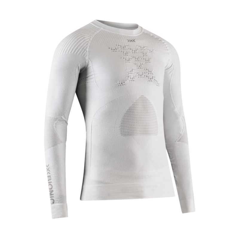 Teknisk plagg X-BIONIC ENERGY ACCUMULATOR 4.0 ARMADILLO SHIRT LG SL (ARCTIC WHITE/PEARL GREY) Herre