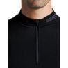 XBIONIC X-BIONIC MIGHTYWOOL SKJORTA LS 1/2 ZIP MEN (X BLACK)