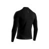 Haut technique X-BIONIC MIGHTYWOOL SHIRT LS 1/2 ZIP MEN (X BLACK) Homme 