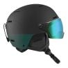 Cébé CASCO DA SCI ALL-MOUNTAIN CON VISIERA (BLACK ATLANTIC | ICE BLUE REVO | CAT.3)