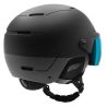 Cébé SKI HELM ALL-MOUNTAIN VISIERE (SCHWARZ GRAU | BLAU REVO | KAT.3)