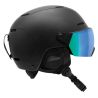 Cébé SKI HELM ALL-MOUNTAIN VISIERE (SCHWARZ GRAU | BLAU REVO | KAT.3)