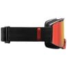 Masque de ski Cébé STORMER (BLACK/RED | BLACK RED FLASH REVO | CAT.3) Mixte