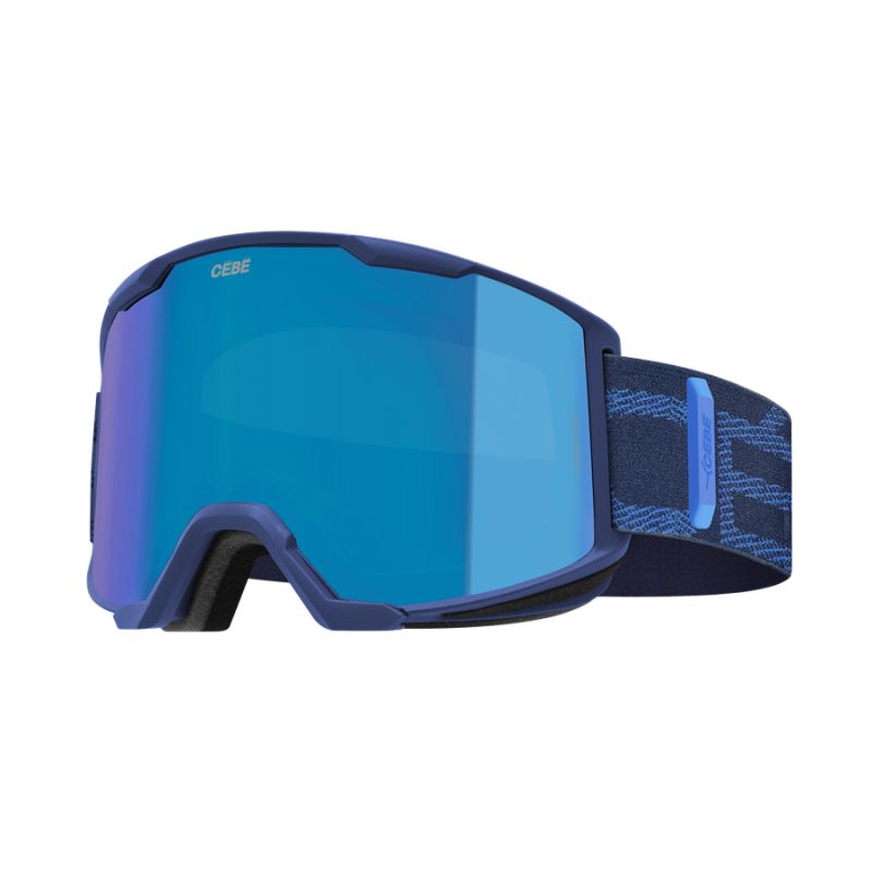 Ski goggles Cébé STORMER (NAVY | DIAMOND BLUE FLASH REVO | CAT.3) Unisex