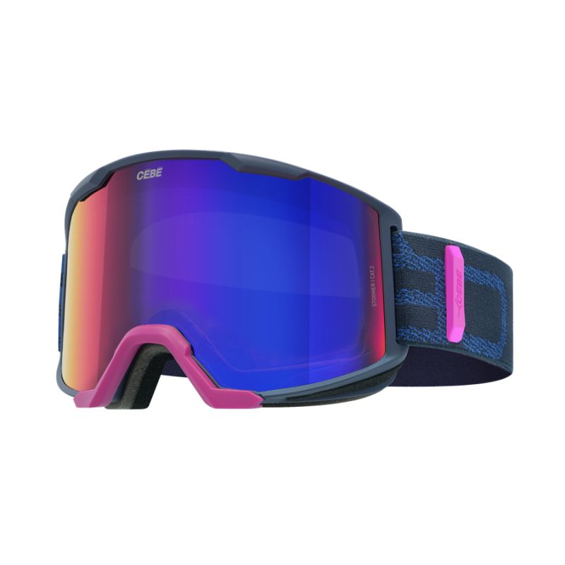 Skibriller Cébé STORMER (NAVY PURPLE | PURPLE RED FLASH REVO | CAT.3) Unisex
