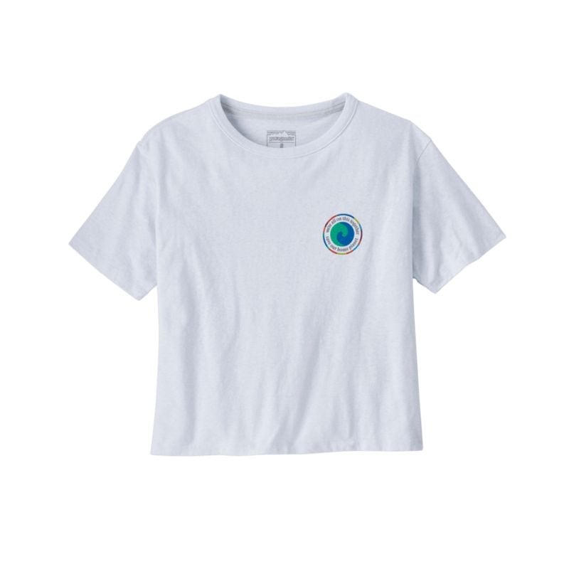T-shirt Patagonia w's Unity Fitz Easy Cut Responsibili-Tee (White) Women's
