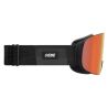Skibril Cébé STRICKER2 HERITAGE Maat L (BLACK | DARK GREY FLASH REVO RED | CAT.3) Unisex