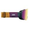 Skidmask Cébé STRICKER2 HERITAGE Storlek L (FOREST | DARK GREY REVO FLASH PURPLE | CAT.3) Unisex