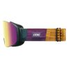 Máscara de esquí Cébé STRICKER2 HERITAGE Talla L (FOREST | DARK GREY REVO FLASH PURPLE | CAT.3) Unisex
