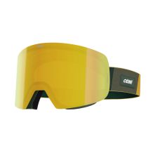 Maschera da sci Cébé STRICKER2 HERITAGE Taglia L (KAKI GREEN | DARK GREY REVO FLASH GOLD | CAT.3) Unisex