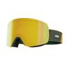 Hiihtolasit Cébé STRIKER2 HERITAGE Koko S/M (KAKI GREEN | DARK GREY REVO FLASH GOLD | Cat.3) Unisex
