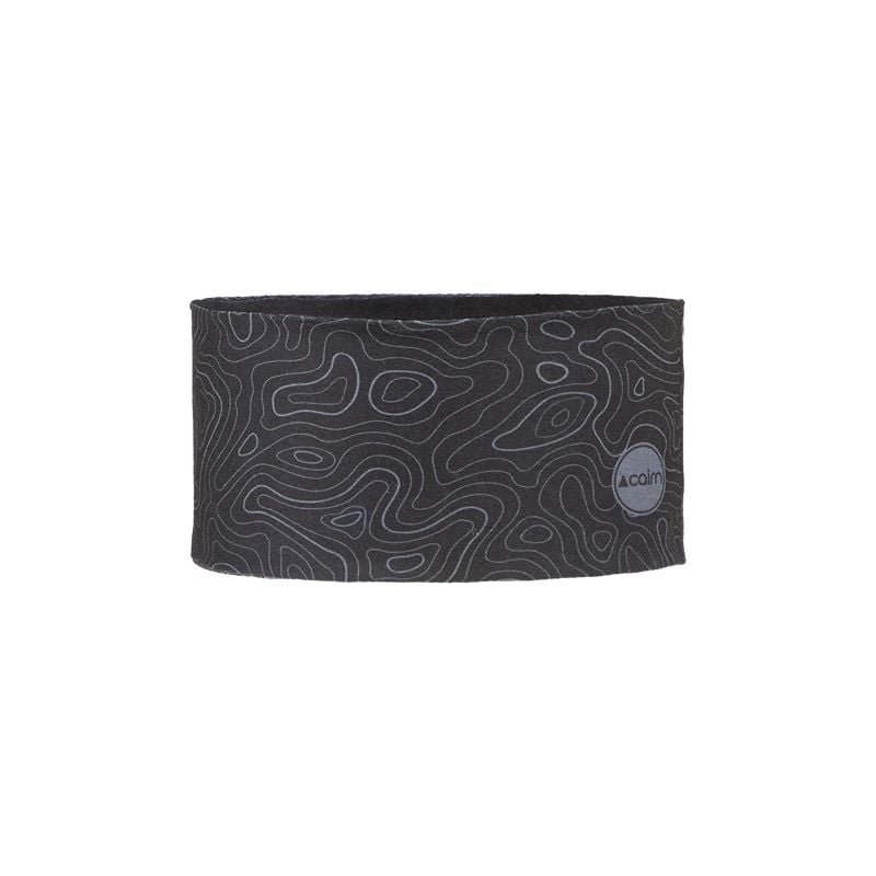 Bandeau CAIRN MALAWI HEADBAND (BLACK TOPO) Mixte