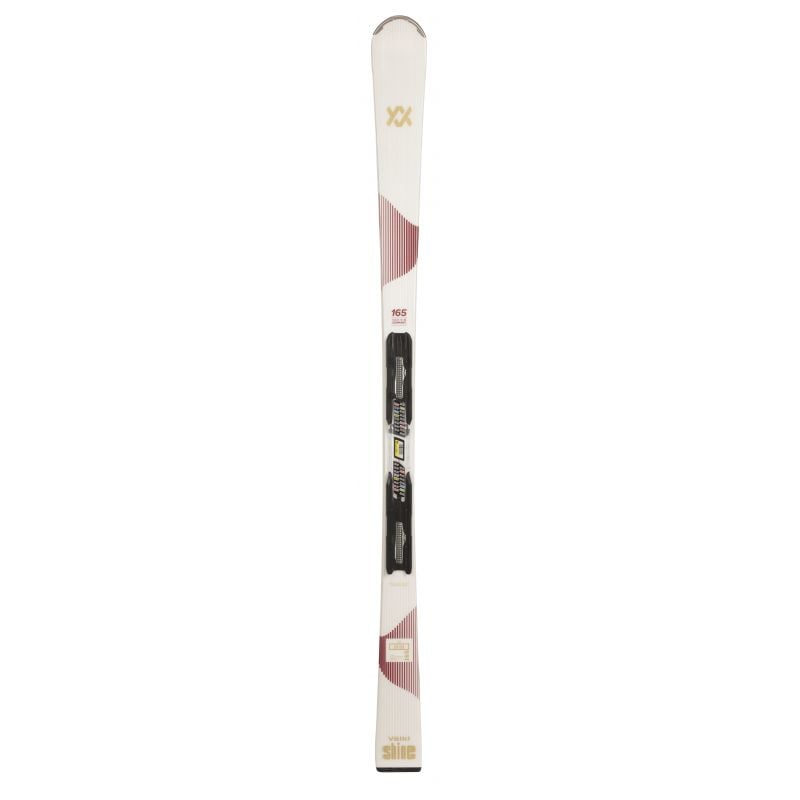 Alppilautapakkaus Volkl SHINE 7.2 WHITE+ Kiinnitykset FDT TP 10 80MM (Valkoinen) Naisille