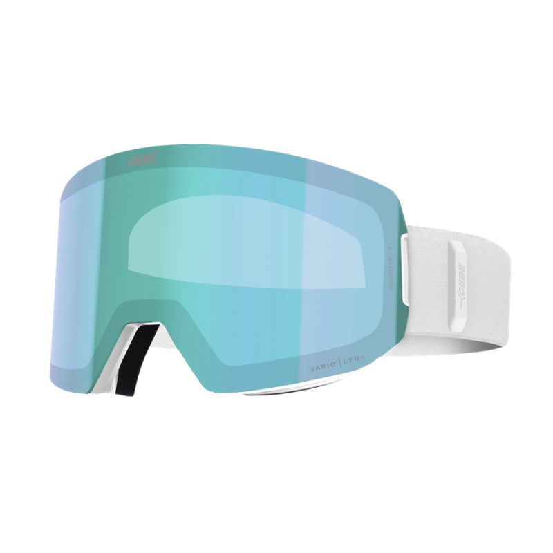 Ski goggles CEBE VERSUS2 VARIO (WHITE | VARIO FLASH MINT CAT.1-3) Unisex