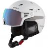 Casco con visera Cairn Shuffle S-visor Evolight Nxt (Blanco)