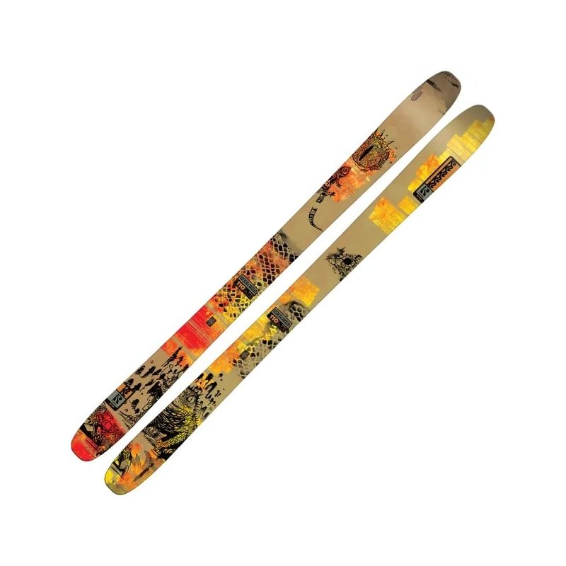 Ski freestyle K2 RECKONER 110 (Orange/Black) Homme - 2026