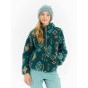 PRTEvelyn JR full zip hoody Rainstorm Blue
