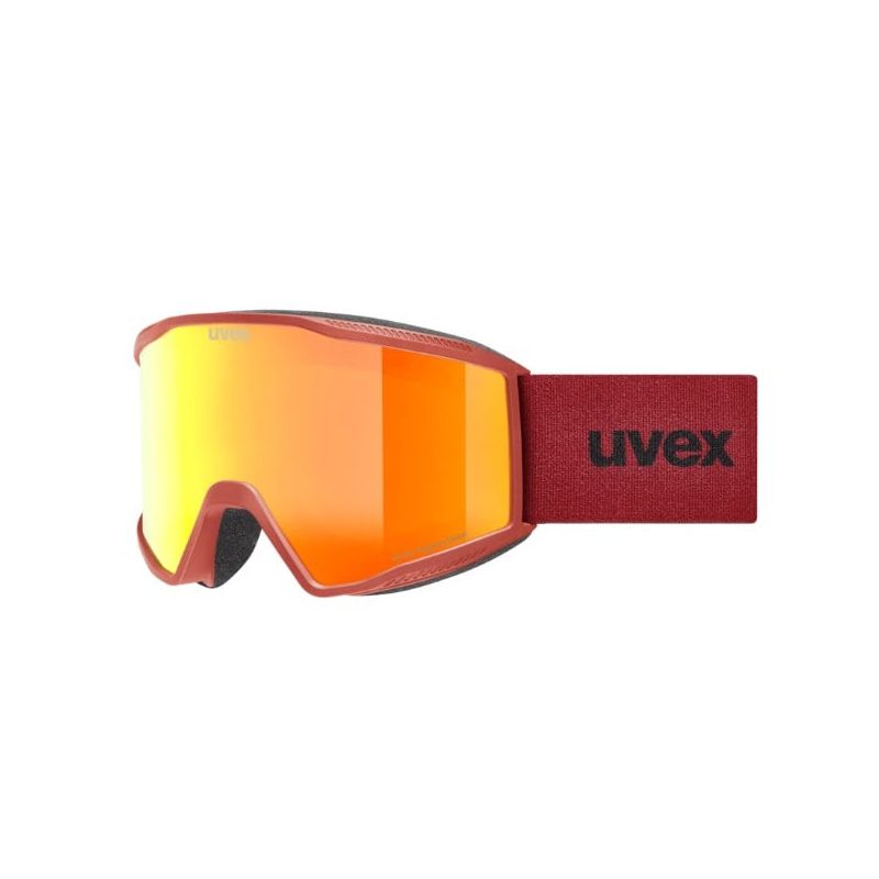 Mascarilla de esquí Uvex BLAST FM (PLUM MATT - S2 MIRROR RED)