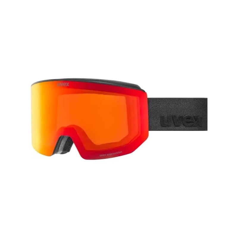 Skibril Uvex LACE ATTRACT FM (BLACK MATT - S2-S1 MIRROR RED)