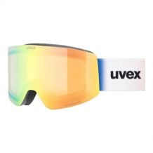 Maschera da sci Uvex PROVOQE FM (BLACK MATT - S2 MIRROR GREEN)