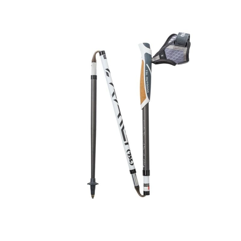 Batôns de trail TSL TRAIL Carbon 4 - Cork Short (Shadow)