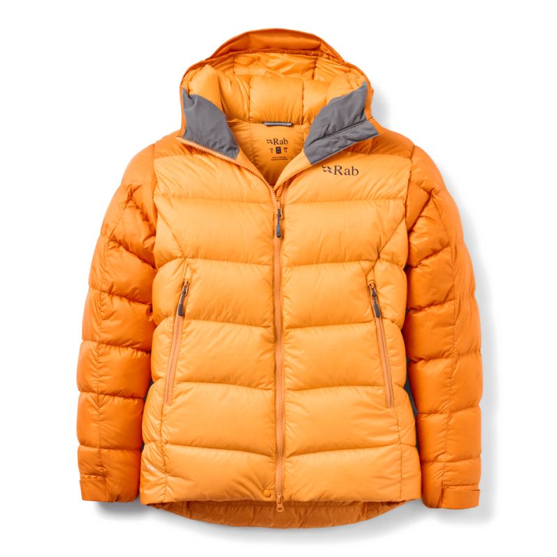 Chaqueta de pluma Rab Neutrino Pro Hoody Wmns (Dark Melba/Melba) Mujer
