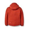 Chaqueta con capucha Microlight Windstopper Rojo Toscano