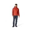 Chaqueta con capucha Microlight Windstopper Rojo Toscano