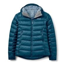 Untuvatakki Rab Electron Pro Hoody Wmns (Tempest Blue) Naisille